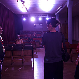 Filmgespräch mit Katharina Lüdin und Anna Bolk zu "Und dass man ohne Täuschung zu leben vermag" ® Till Arvid Börner