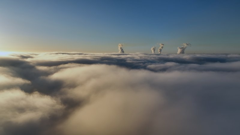 Wolken über Lützerath / Clouds Above Lützerath