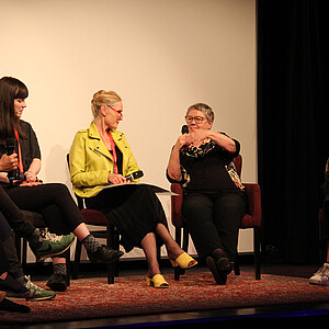 Filmgespräch mit Alexander Kiening, Daniel Lwowski, Joe von Hünerbein, Johanna Kraus, Denise Langenhan & Cosima Stracke-Nawka ® Patrick Weißig