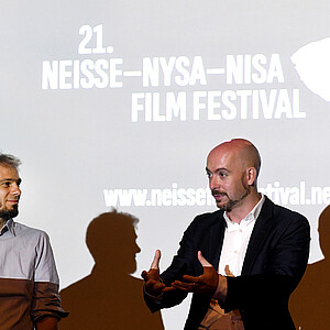 Filmgespräch mit Adrian Thien und Gerald Karl zu "Einhundertundvier" ® Matthias Weber