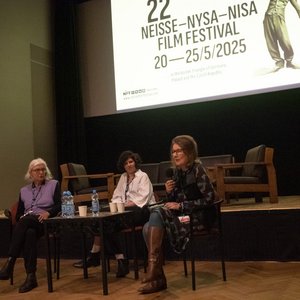 Film talk for "Śląsk" with Viola Stephan, Jana Cisar & Vivien Buchhorn (® Claudia Glatz)