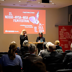 Präsentation des 21. Neiße Filmfestivals in der Vertretung des Freistaates Sachsen beim Bund in Berlin ® Karin E. Lason 
